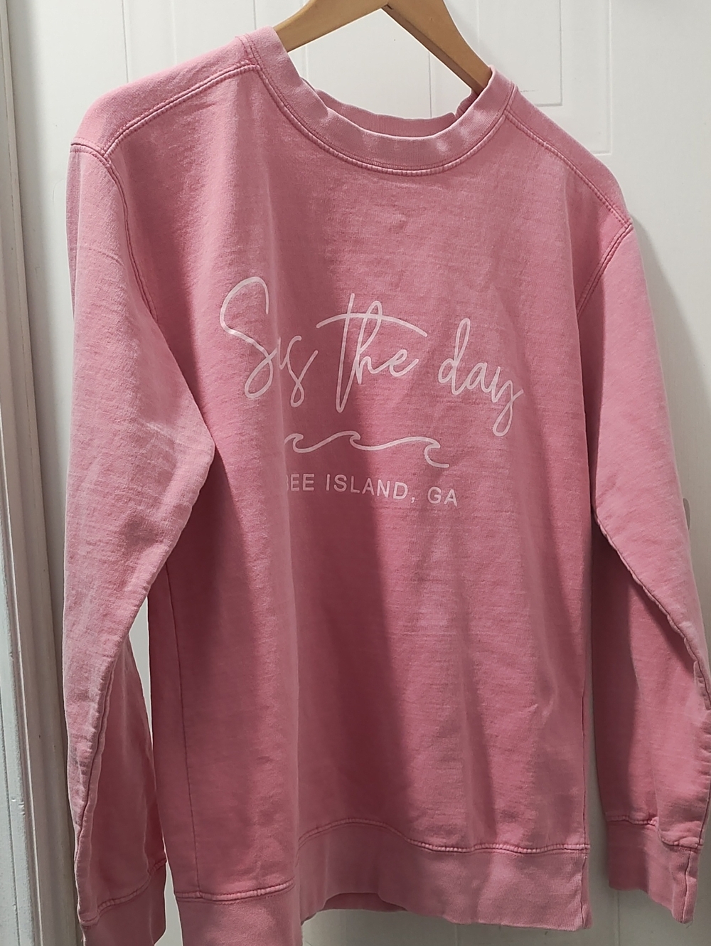 Pink Kids Graphic Crewneck Sweatshirt - Unbranded